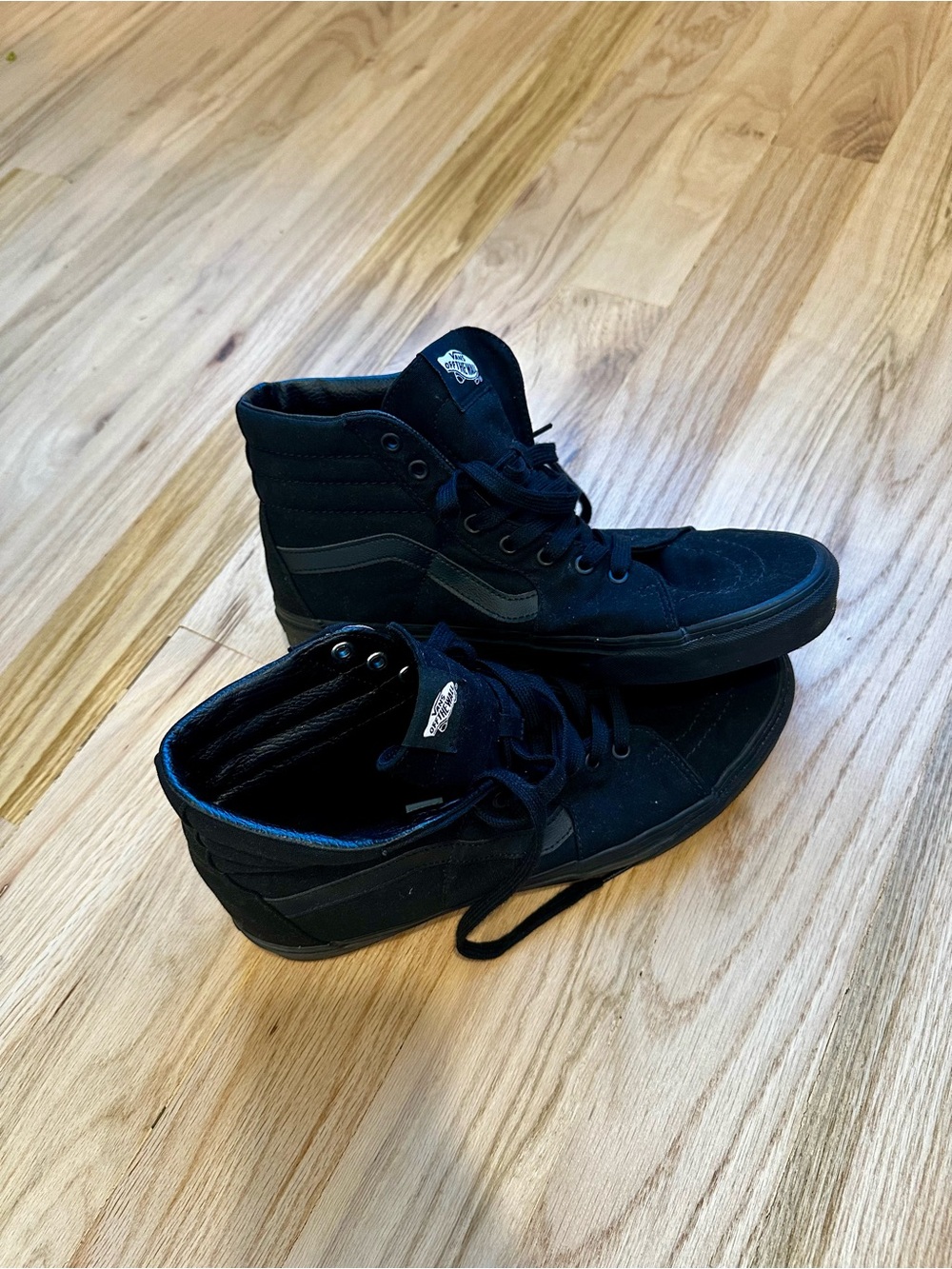Vans Men’s High-Top Sneakers in Black